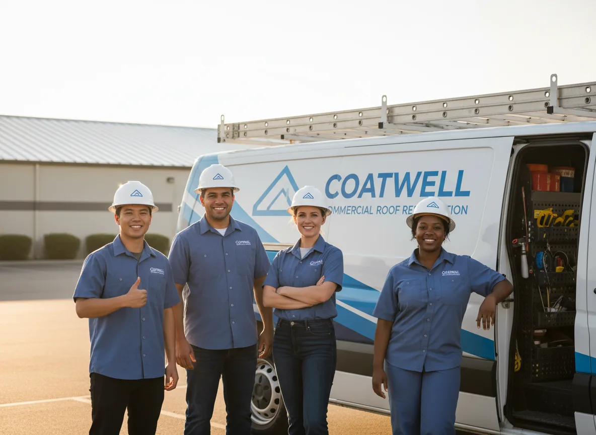 Commercial roof coating company in Wolcottville, IN